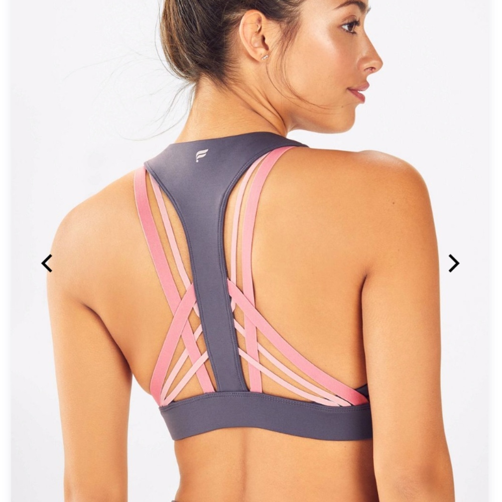 Kessler Medium Impact Sports Bra - Fabletics NWT S